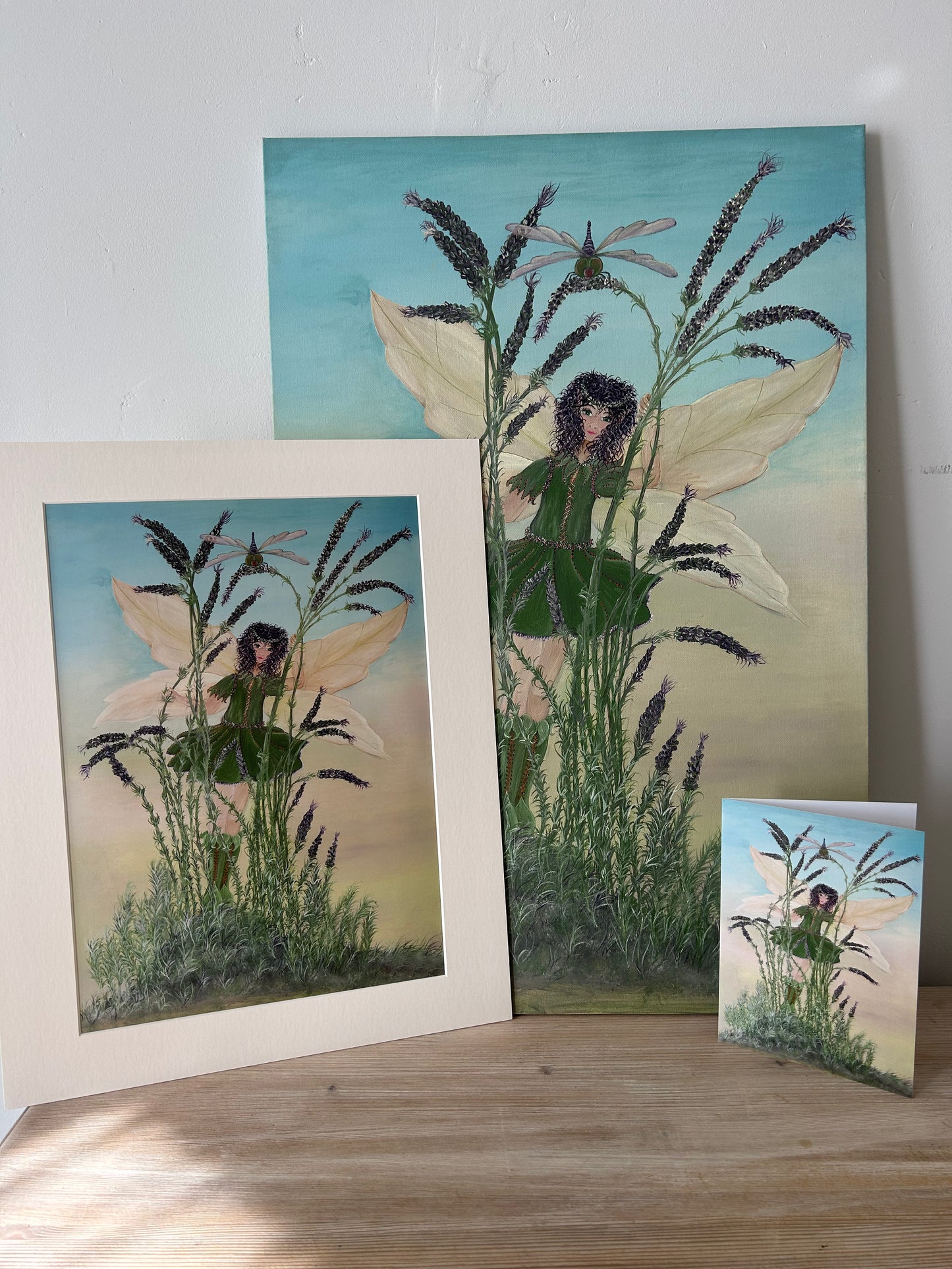 ‘Ava’ Lavender Fae – Helper of the Dragonflies