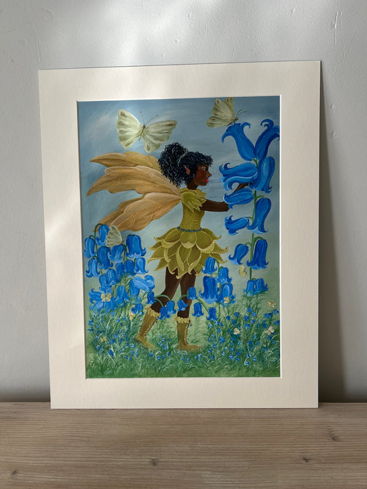 Air Elemental - ‘Bella’ Bluebell Fae – Gratitude & Humanity