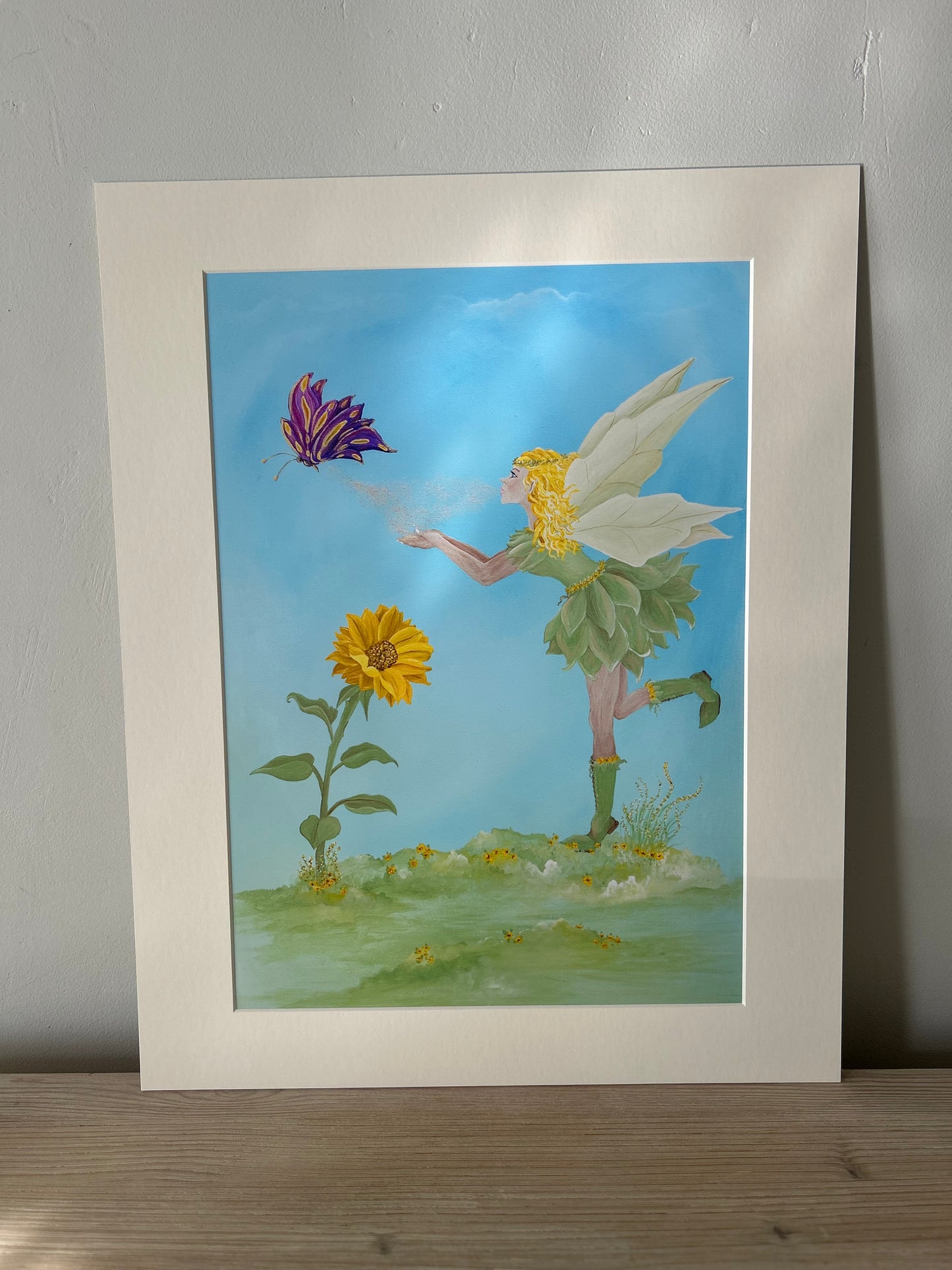‘Sunbeam’ – Sunflower Fae – Helper of all insects & Flowers