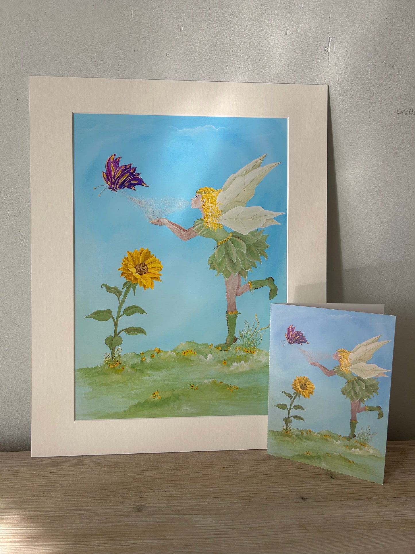 ‘Sunbeam’ – Sunflower Fae – Helper of all insects & Flowers