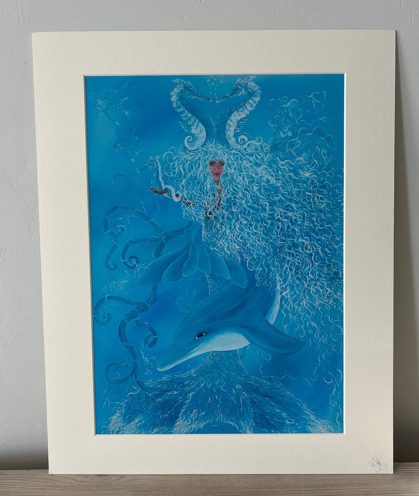 Goddess of the Ocean ‘Delphin’ - Leader of the Dolphins