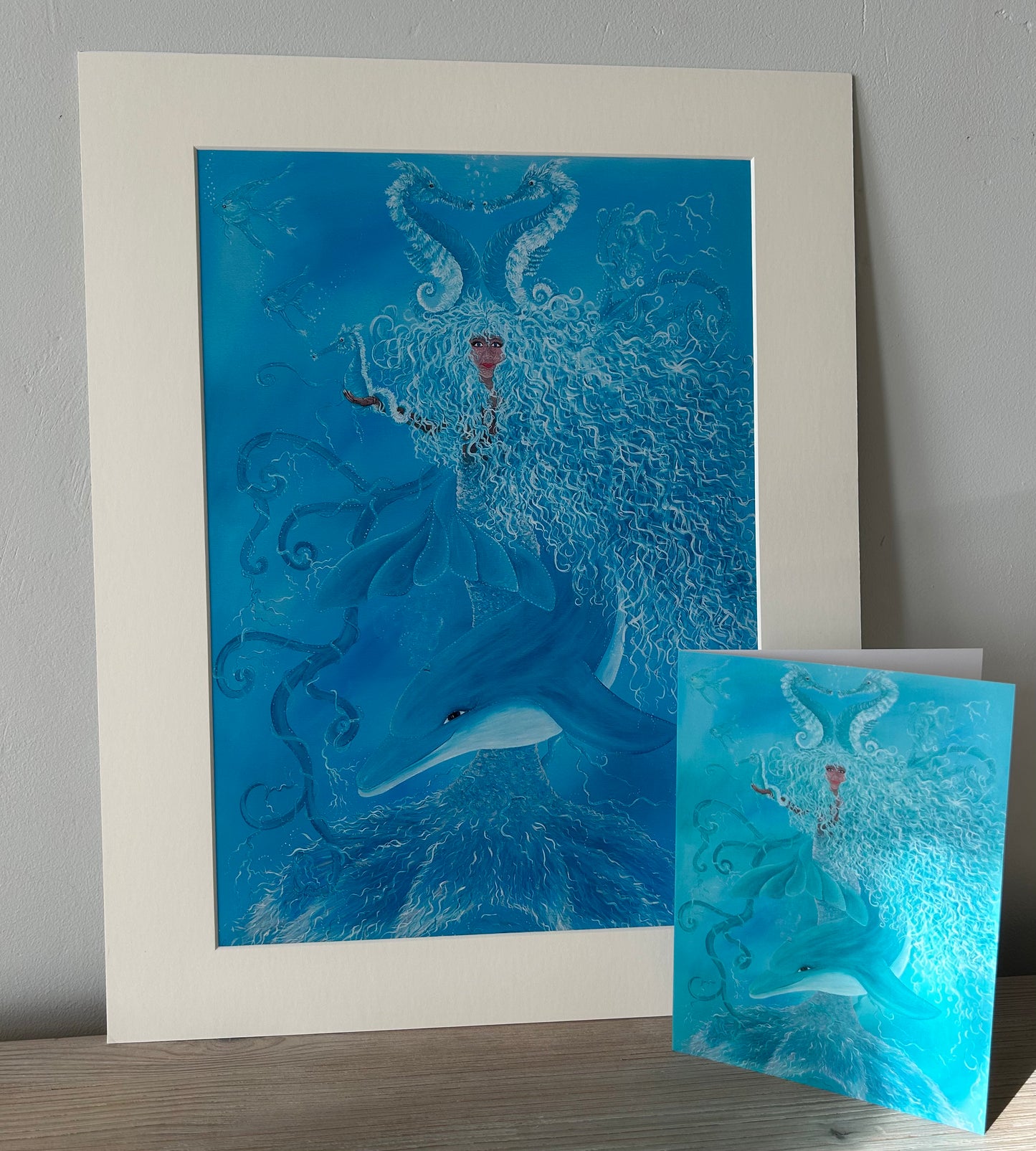 Goddess of the Ocean ‘Delphin’ - Leader of the Dolphins