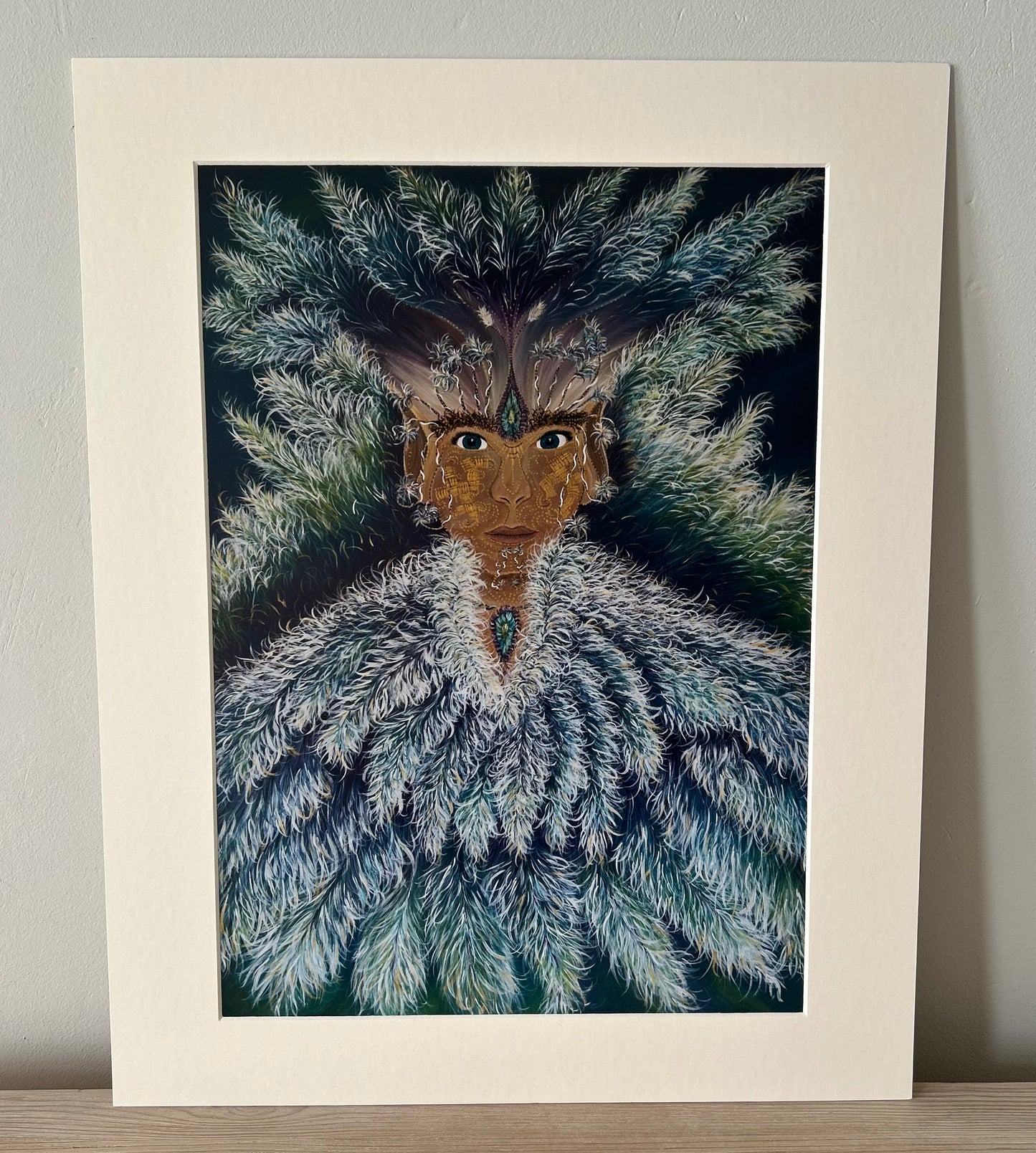 Galactic Elemental - ‘Raja’ - Humanoid Blue Avian