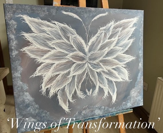 Original Painting 'Wings of Transformation'