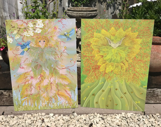 Aluminium Print Earth Elemental ‘Amooka’ – Elder of the Forest