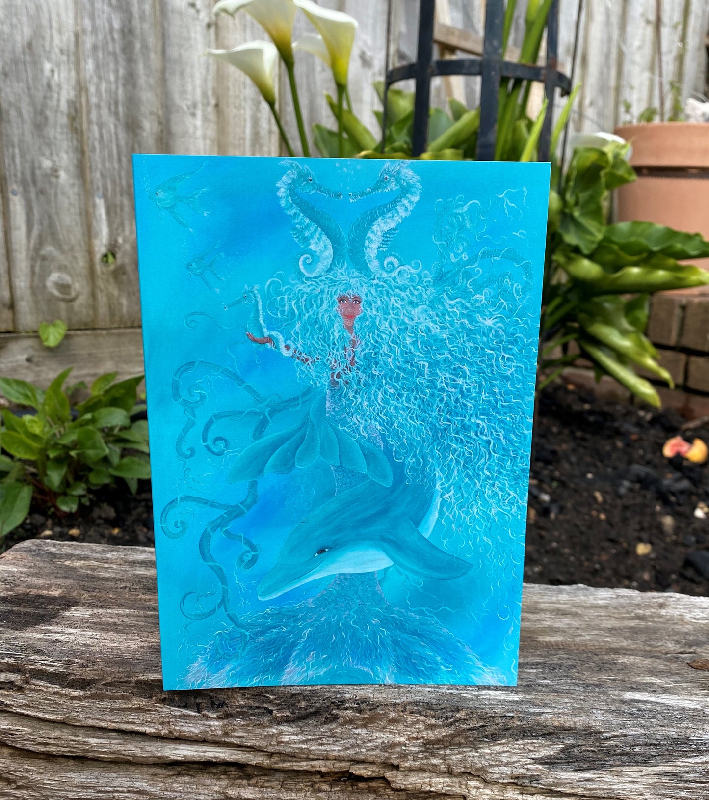 Goddess of the Ocean ‘Delphin’ - Leader of the Dolphins