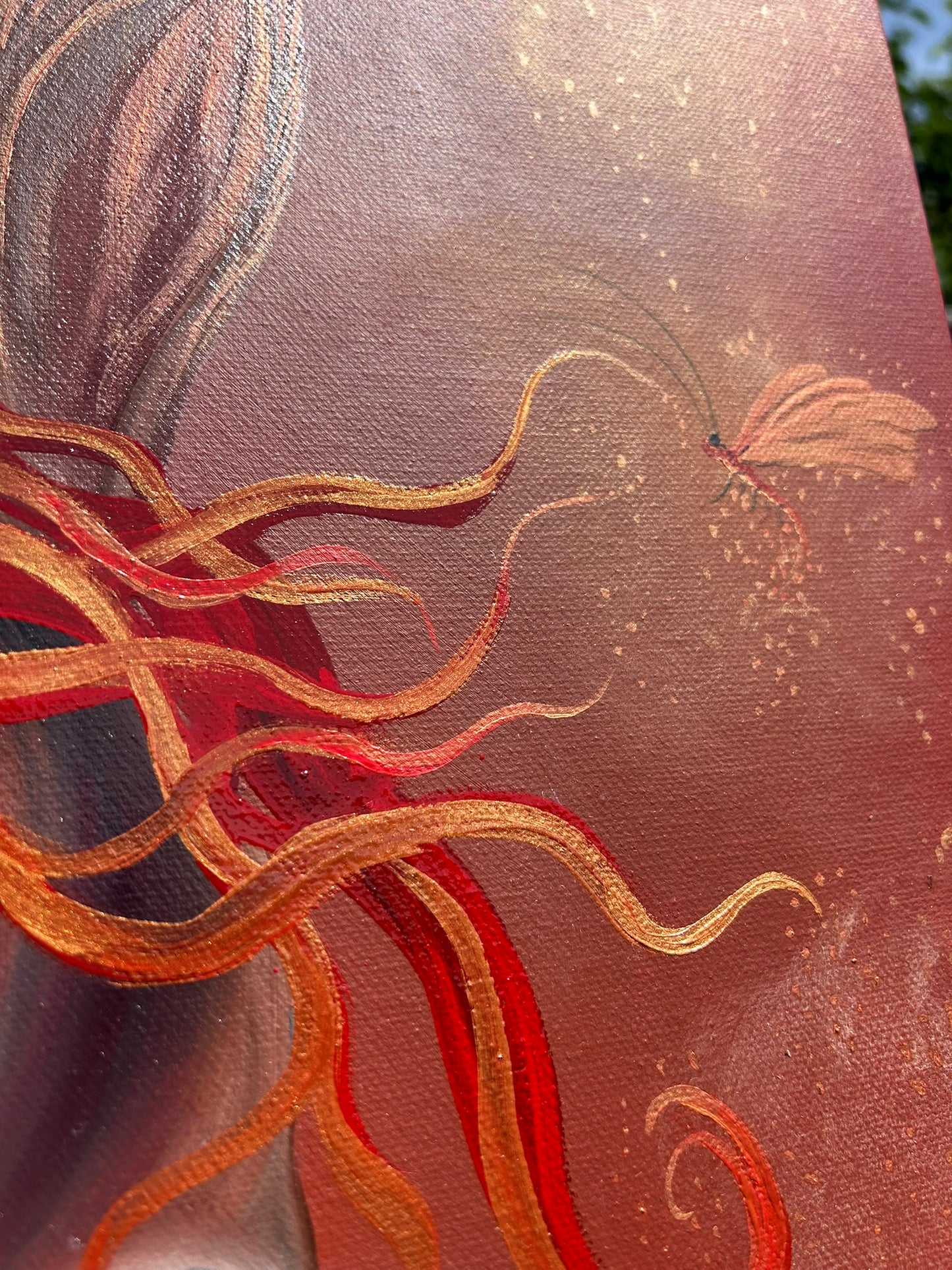 Original Painting 'Fire Horse - Blaze'