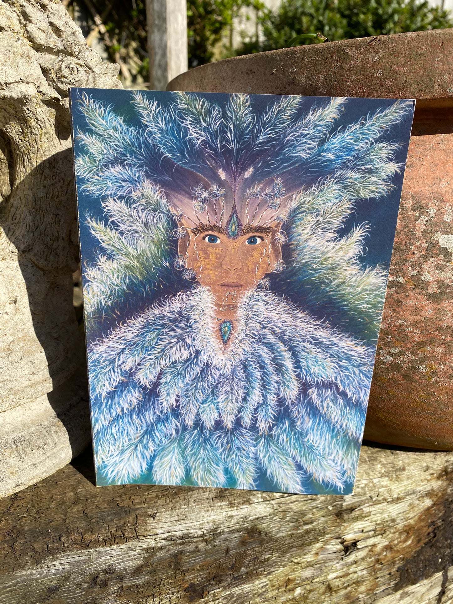 Galactic Elemental - ‘Raja’ - Humanoid Blue Avian