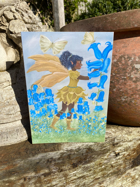 Air Elemental - ‘Bella’ Bluebell Fae – Gratitude & Humanity