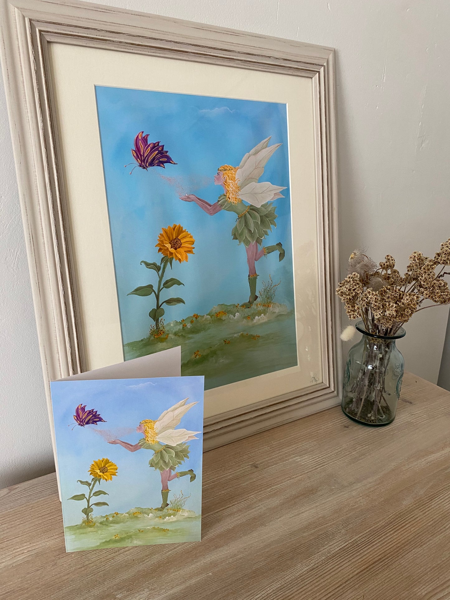 ‘Sunbeam’ – Sunflower Fae – Helper of all insects & Flowers