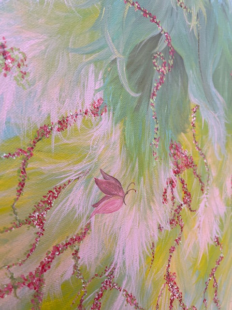 Original Painting Earth Elemental ‘Fae’ – Re-Birth, New Beginnings