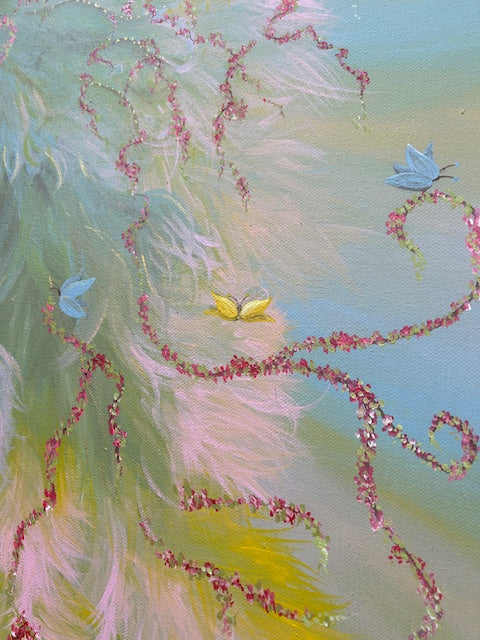 Original Painting Earth Elemental ‘Fae’ – Re-Birth, New Beginnings