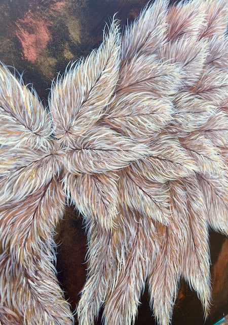 Original Painting Galactic Wings – Universal Love