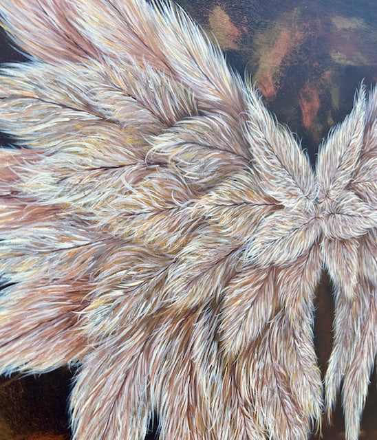 Original Painting Galactic Wings – Universal Love