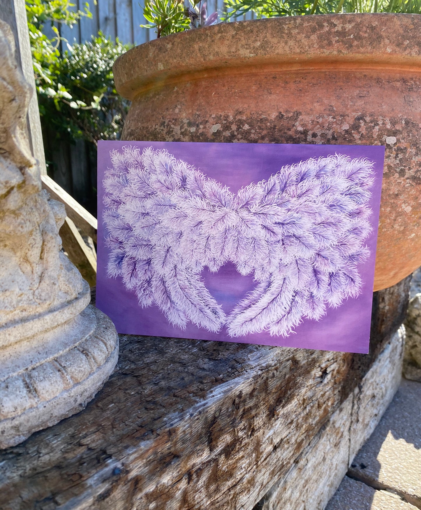 Set Of Seven Archangel A5 Greeting Cards