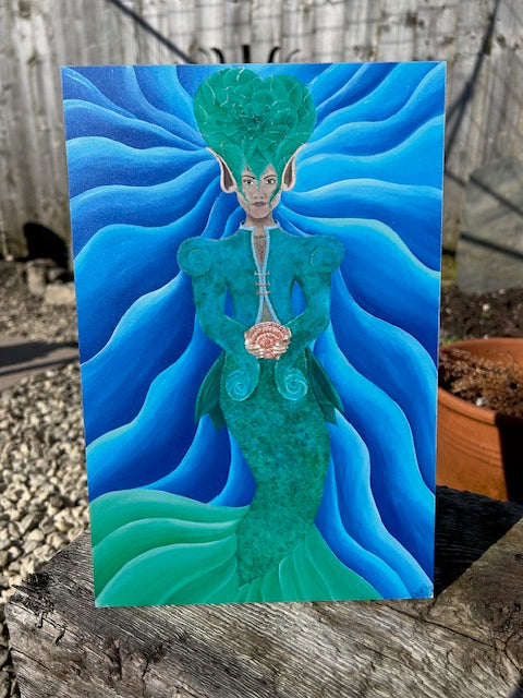 Aluminium Print Water Elemental ‘Nerites’ – Brother to ‘Nerea’