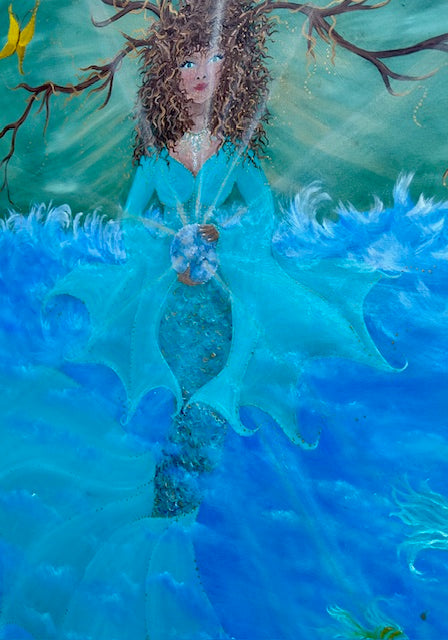Original Painting Water Elemental Enowa – Love & Light
