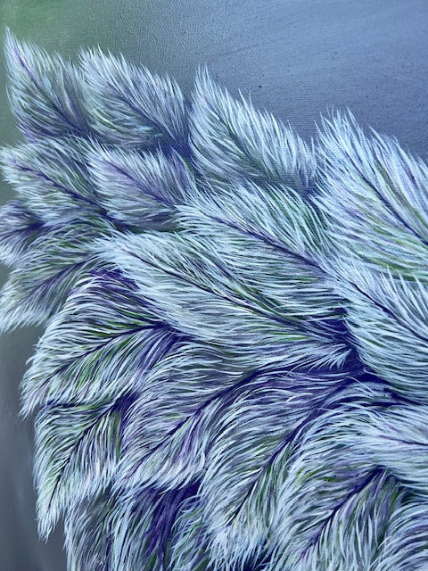 Original Painting Warrior Wings