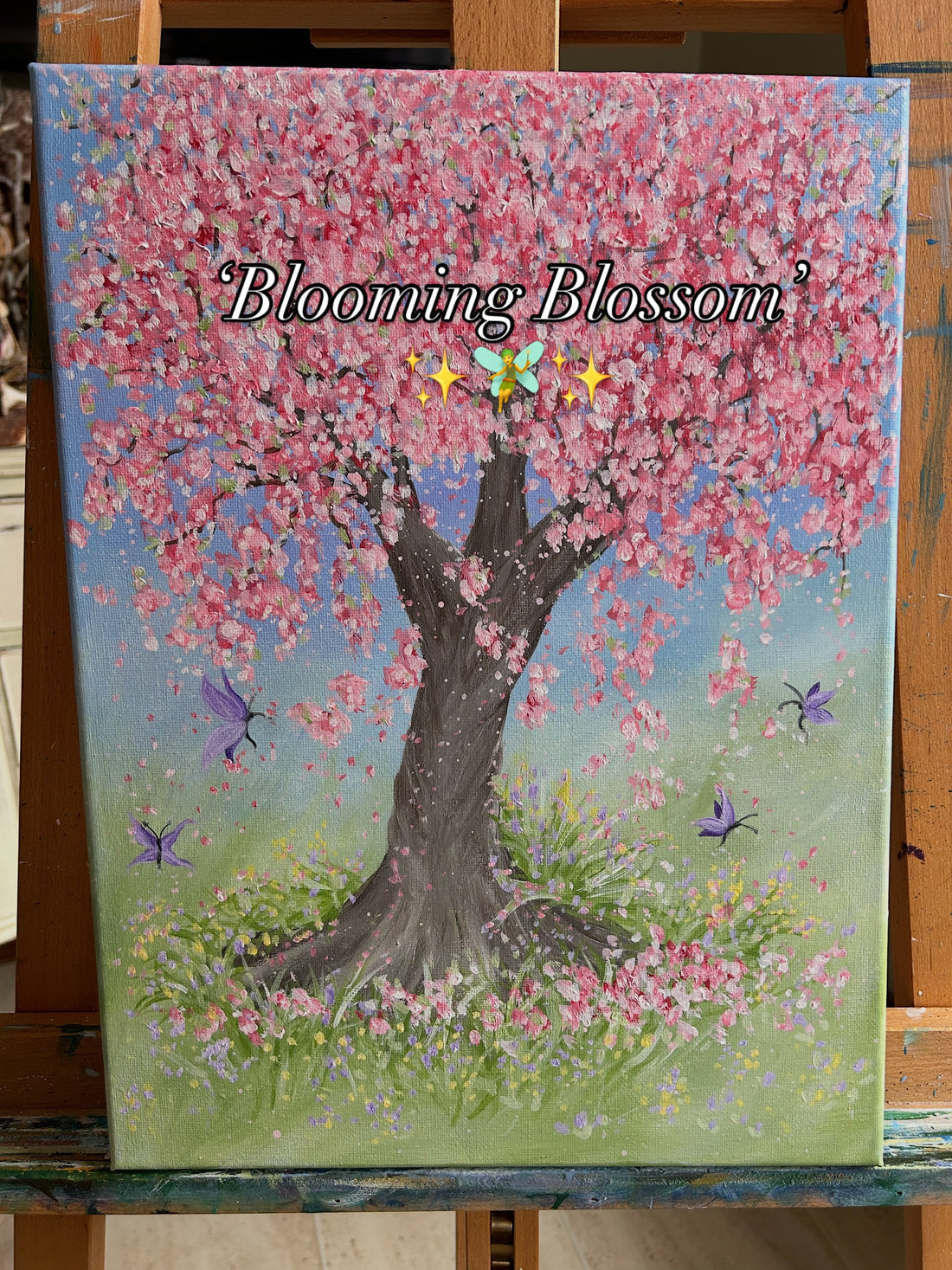 Blooming Blossom Tree, Painting Workshop