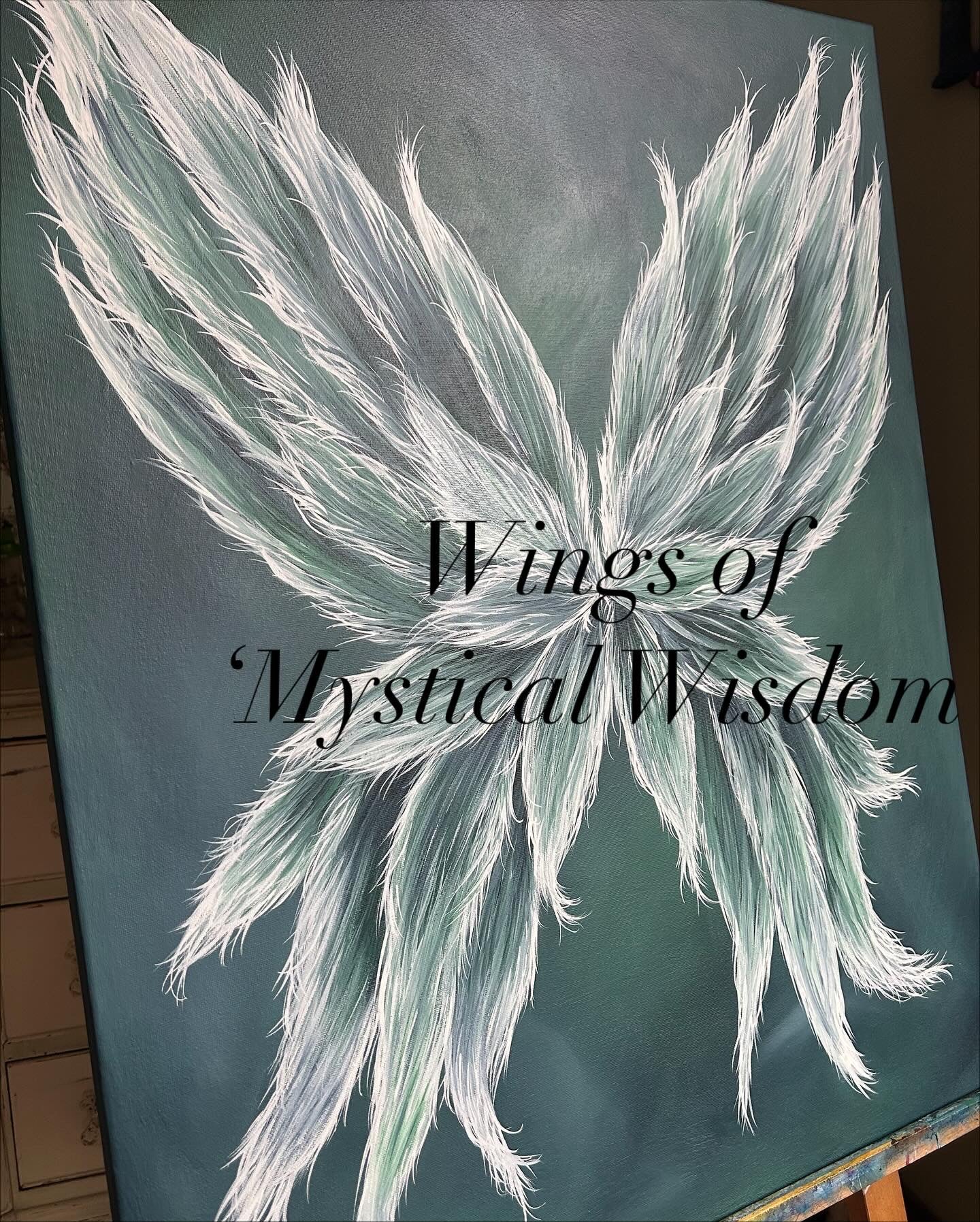 Original Painting 'Wings of Mystical Wisdom'