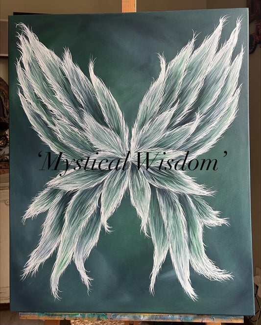 Original Painting 'Wings of Mystical Wisdom'