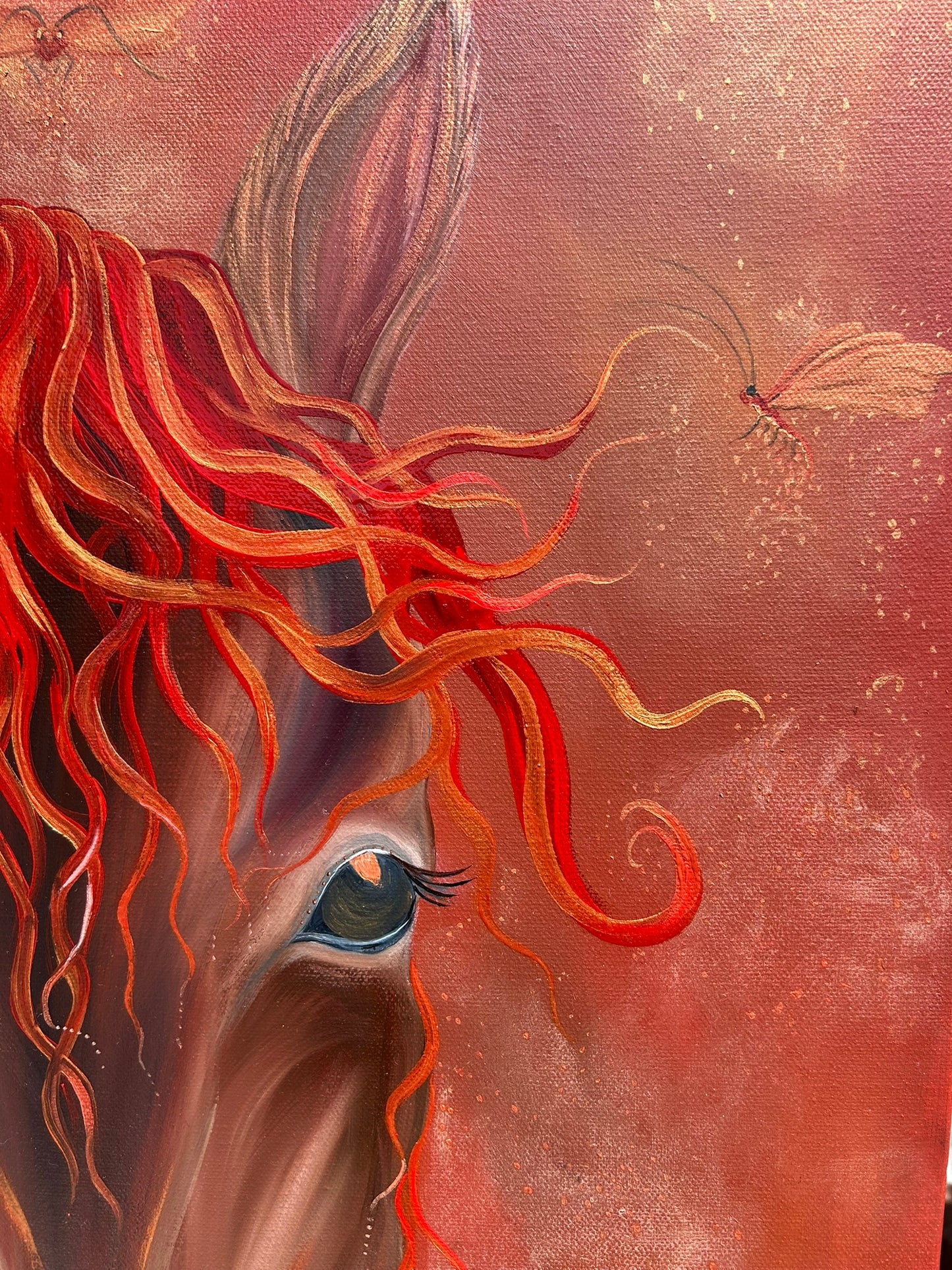 Original Painting 'Fire Horse - Blaze'