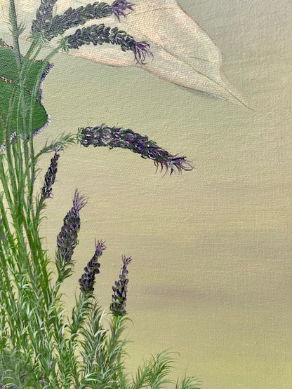 Original Painting ‘Ava’ Lavender Fae – Helper of the Dragonflies