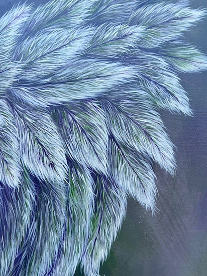 Original Painting Warrior Wings