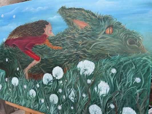 Original Painting - Elaraya & Landula